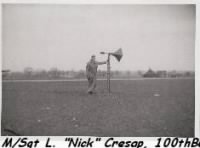 100th BG, M/Sgt "Nick" Cresap /Jim Potts Photo