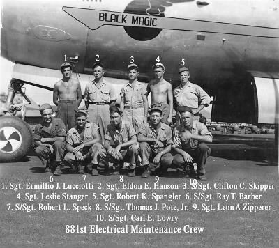 Thumbnail for 881st Service Groups > Electrical Maintenance Crew