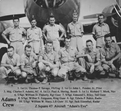 883rd Air Crews > Adams Crew