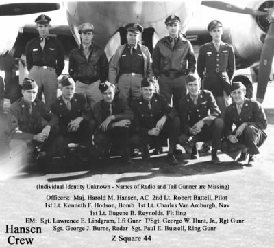 883rd Air Crews > Hansen Crew