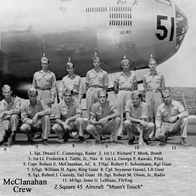 883rd Air Crews > McClannahan Crew