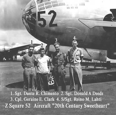 883rd Ground Crews > Z Square 52 - 20th Century Sweetheart