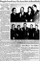 1944 Bonb Tour, Canton Ohio Newspaper, Capt Peter Seel, Jr. (Pg ONE)