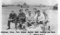 Peter Seel with other Officers, N. Africa, 1943