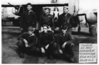 Lt DeMay and his B-25 CREW /Ed Ennis Photo