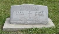 Gravestone of Eula VanWinkle Bodfield