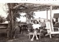Betty in swing at Best Yet Cottages