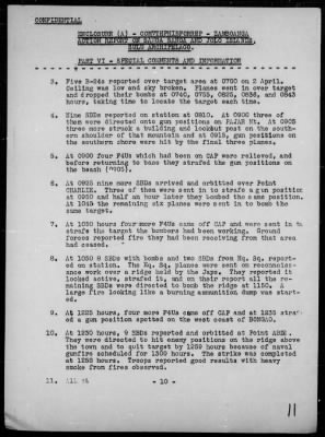 Thumbnail for COMTASK-GROUP 76.10 > Rep of the invasions & resupply of Sanga Sanga & Jolo Is, Sulu Archipelago, Philippines 4/2-11/45