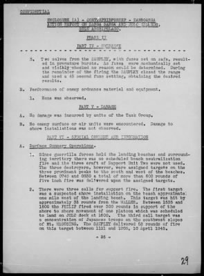 COMTASK-GROUP 76.10 > Rep of the invasions & resupply of Sanga Sanga & Jolo Is, Sulu Archipelago, Philippines 4/2-11/45