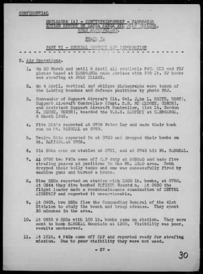 COMTASK-GROUP 76.10 > Rep of the invasions & resupply of Sanga Sanga & Jolo Is, Sulu Archipelago, Philippines 4/2-11/45