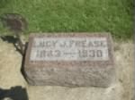 Lucy's headstone