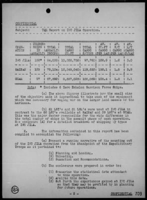 COM GENERAL, EXPEDITIONARY TROOPS, TF 56 > Rep of the seizure, occupation & defense of Iwo Jima, Bonin Is 2/19/45 - 3/16/45