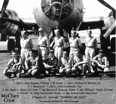 Thumbnail for 882nd Air Crews > McClure Crew