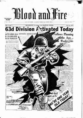 63rd Infantry Division Blood and Fire Newspapers, Jan 1944-Dec 1944 > Volume 2 No 1, 15 June 1944