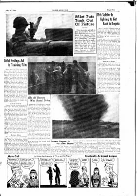 63rd Infantry Division Blood and Fire Newspapers, Jan 1944-Dec 1944 > Volume 2 No 5, 15 July 1944