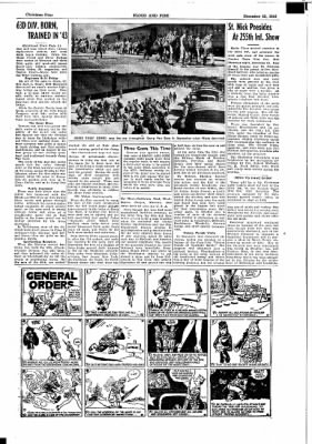 Thumbnail for 63rd Infantry Division Blood and Fire Newspapers, Jun 1943-Dec 1943 > Volume 1 No 28A, 25 December 1943