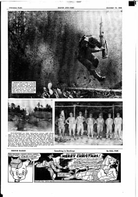 Thumbnail for 63rd Infantry Division Blood and Fire Newspapers, Jun 1943-Dec 1943 > Volume 1 No 28A, 25 December 1943