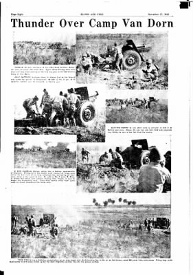 Thumbnail for 63rd Infantry Division Blood and Fire Newspapers, Jun 1943-Dec 1943 > Volume 1 No 24, 27 November 1943