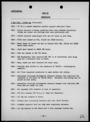 COMTASK-GROUP 78.1 > Rep of the op for the invasion & capture of Sadau & Tarakan Is, Borneo 4/27/45-5/3/45