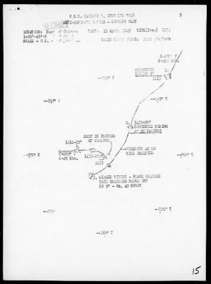 USS WALLACE L LIND > Form report of A A actions off Kyushu, Japan and East of the Ryukyu Island, 3/18/45 - 5/14/45