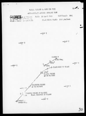 USS WALLACE L LIND > Form report of A A actions off Kyushu, Japan and East of the Ryukyu Island, 3/18/45 - 5/14/45