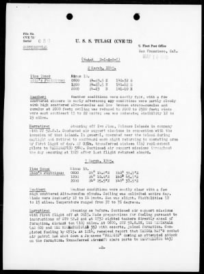 USS TULAGI > War Diary, 3/1/45 to 5/31/45