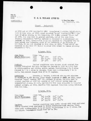 USS TULAGI > War Diary, 3/1/45 to 5/31/45