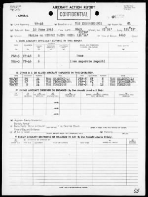 VF-46 > ACA Reps Nos 71-81 - Air opers against the Ryukyu Islands and Japan, 5/31/45 - 6/10/45