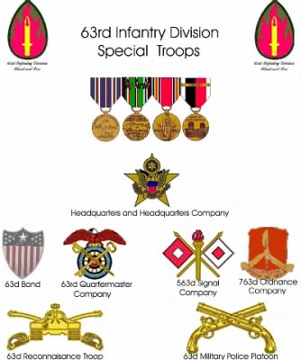 History of the 63rd Infantry Division Special Troops > 0002 - 63rd Infantry Division Special Troops