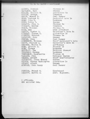 Shipwreck Casualties, 1889-1941 > Page 9