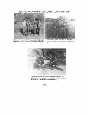 Thumbnail for History of the 63rd Infantry Division, June 1943-Sept 1945 > 0002 - A - 63rd Infantry Division Chronicles Part III