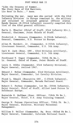 History of the 63rd Infantry Division, June 1943-Sept 1945 > 0002 - A - 63rd Infantry Division Chronicles Part III