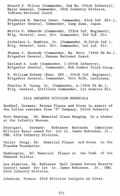 History of the 63rd Infantry Division, June 1943-Sept 1945 > 0002 - A - 63rd Infantry Division Chronicles Part III