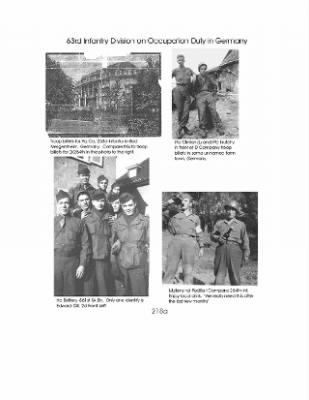 History of the 63rd Infantry Division, June 1943-Sept 1945 > 0002 - A - 63rd Infantry Division Chronicles Part IV