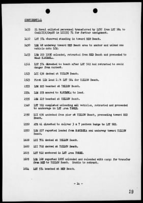 COM LST FLOT 15 > Rep of Opers in the Assault Landings in the Brunei Bay Area, Borneo, 6/10-12/45