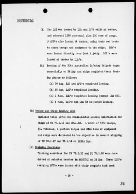 COM LST FLOT 15 > Rep of Opers in the Assault Landings in the Brunei Bay Area, Borneo, 6/10-12/45