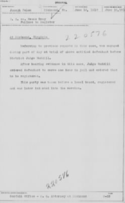 Old German Files, 1909-21 > Evans Gray (#220576)
