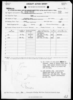 VPB-102 > ACA Reps Nos 67, 72-73 & 77 - Patrol opers against Japan, 6/3-17/45