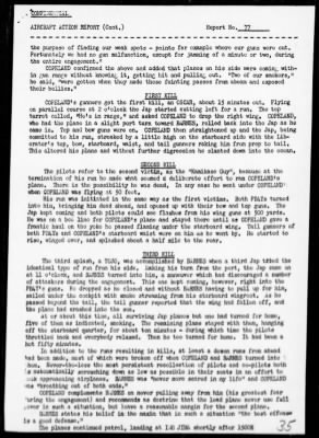 VPB-102 > ACA Reps Nos 67, 72-73 & 77 - Patrol opers against Japan, 6/3-17/45