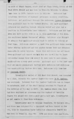 Old German Files, 1909-21 > Marie C. A. Dewit (#272404)