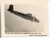 Robert Luckhaupt flew COMBAT Missions in 321st BG, 448th BS, Shot-down 10 Nov. 1944