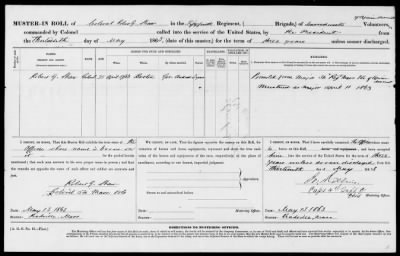 Muster-in Rolls, Commissioned Officers > Page 207