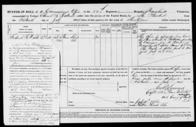 Muster-in Rolls, Commissioned Officers > Page 254