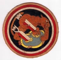 This is the "489th Bomb Squad Emblem" of the 340th Bomb Group.