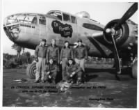 Joe and his Crew with their new B-25 on Corsica, Nov/Dec. 1944