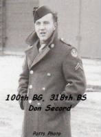 100th Bomb Group B-17's Don Secord