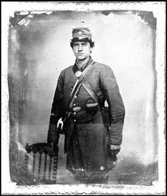1021 - Portrait of a Confederate soldier?