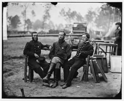 1027 - Petersburg, Va. Three surgeons of 1st Division, 9th Corps