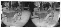 1087 - [Petersburg, Virginia]. Soldier seated at table - Page 1