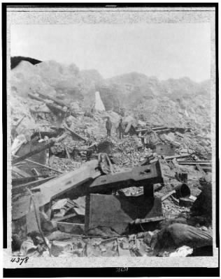 Thumbnail for 1143 - Interior view of Fort Sumter showing ruins, taken by a Confederate photographer in 1864, Charleston, South Carolina